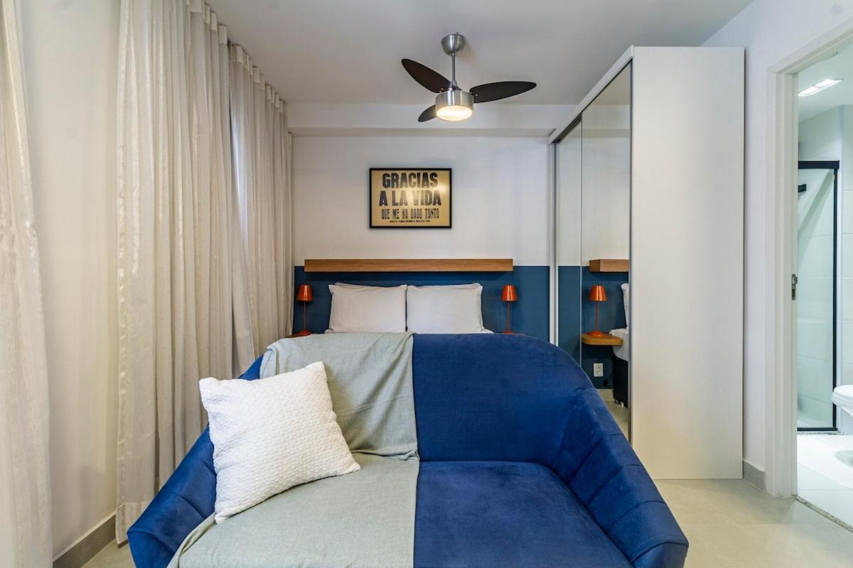 Apartment Fl710 | Azul - Metro Faria Lima Com Piscina Sao Paulo