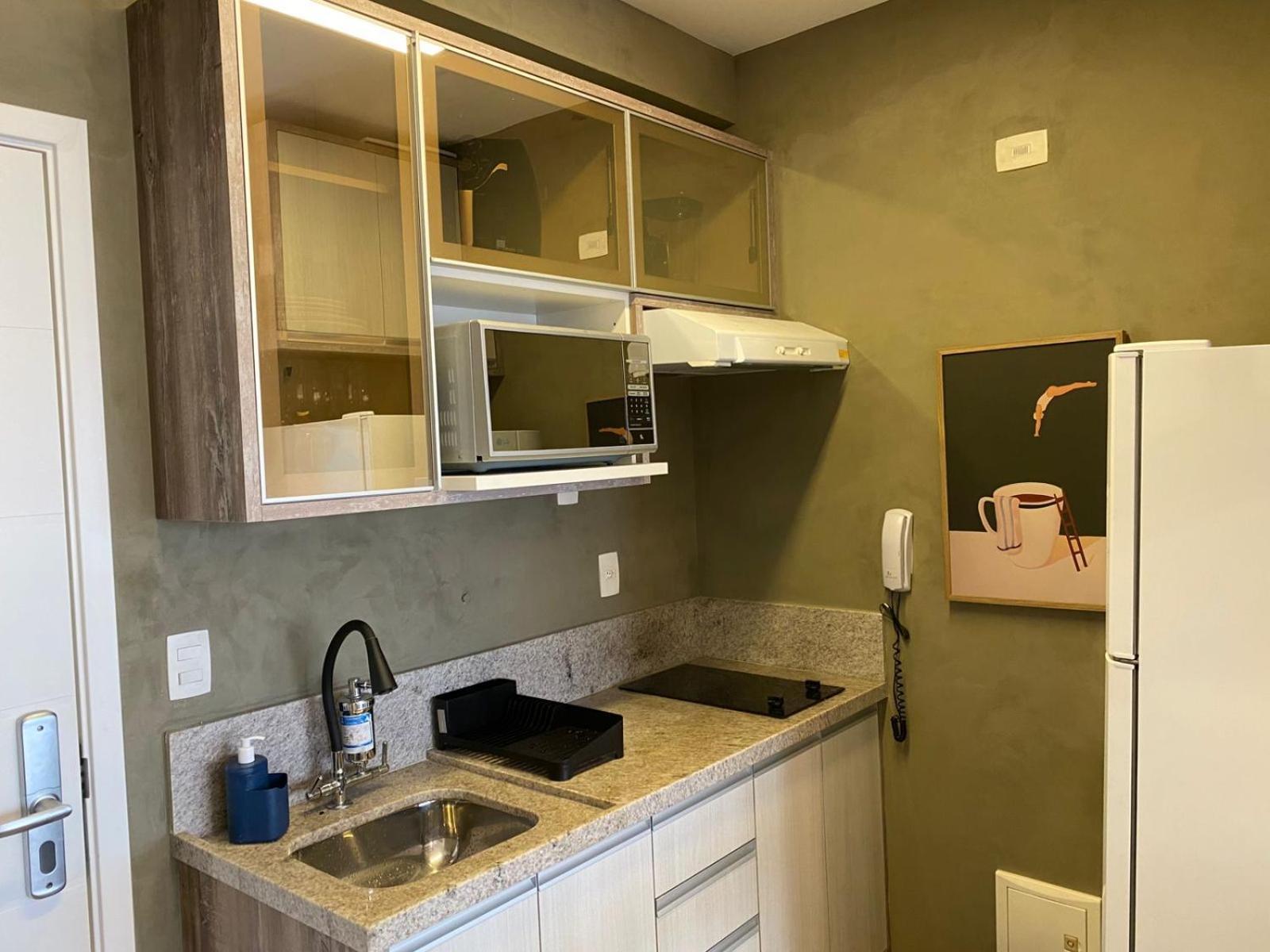 Acropole Habitarte - Studio Novo, Cool E Silencioso - Piscina E Ar No Brooklin * São Paulo