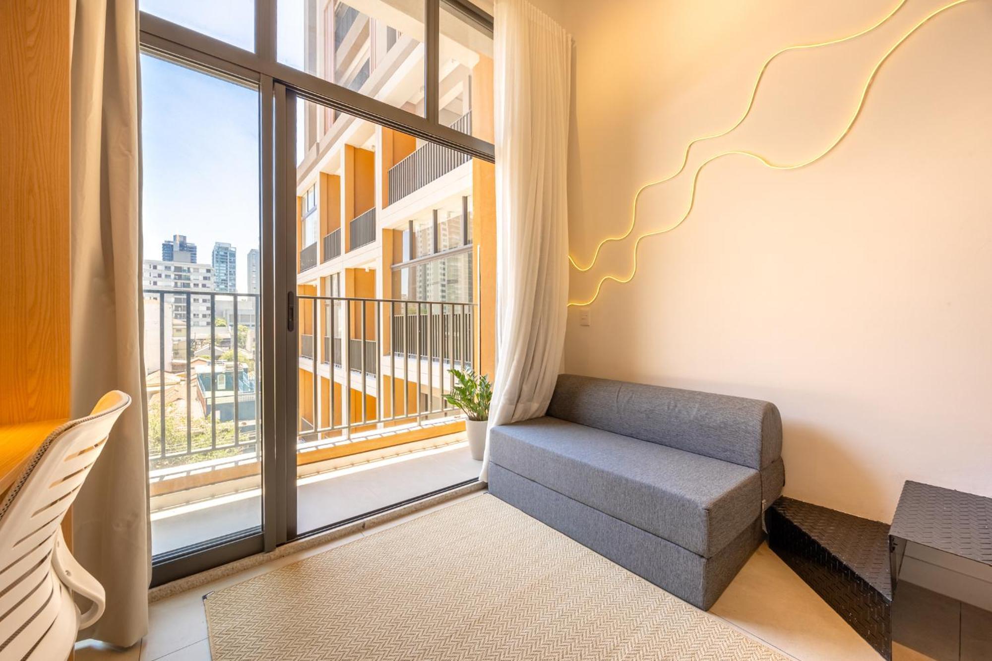 Charmoso Com Mezanino Ao Lado Do Allianz Apartamento *