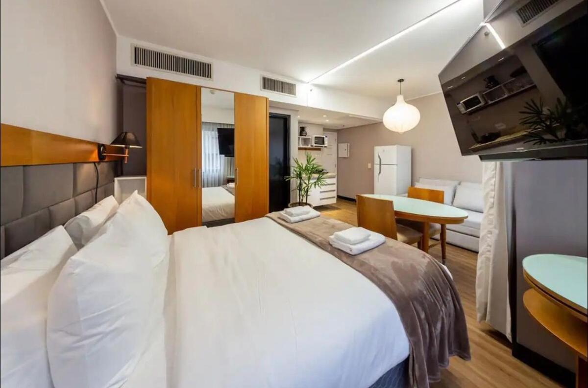 Apartamento Luxuoso Flat Em Moema - Prox Congonhas E Ibirapuera - Estacionamento L Carregador Carro L Cafe Opcional Pago São Paulo