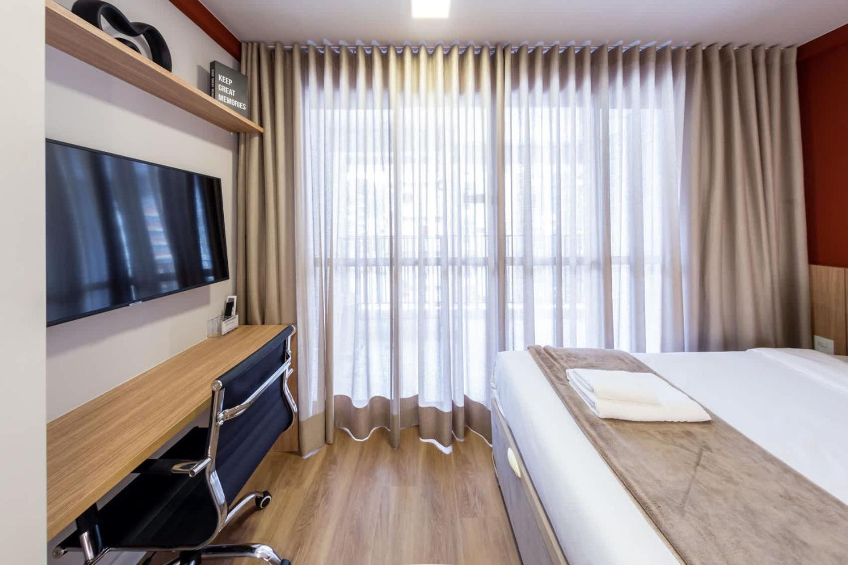Apartamento Bhomy V Madalena - A 4min A Pe Do Metro Man414r *