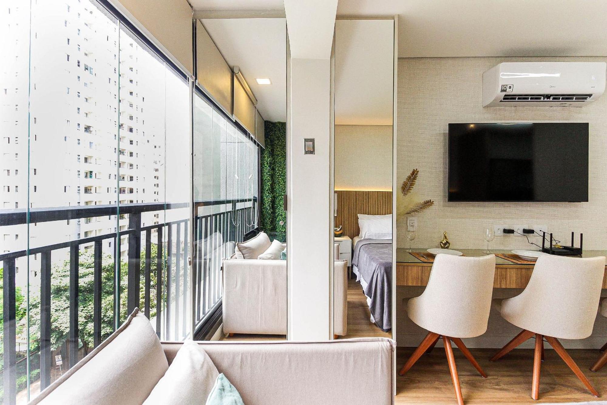 Sc603 - Moderno E Confortavel | Perto Do Metro Apartamento *