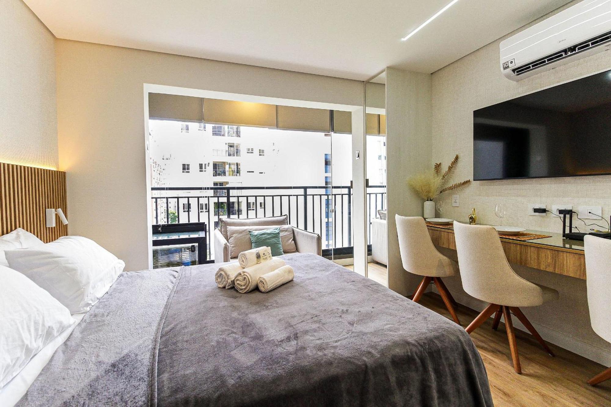 Sc603 - Moderno E Confortavel | Perto Do Metro Apartamento