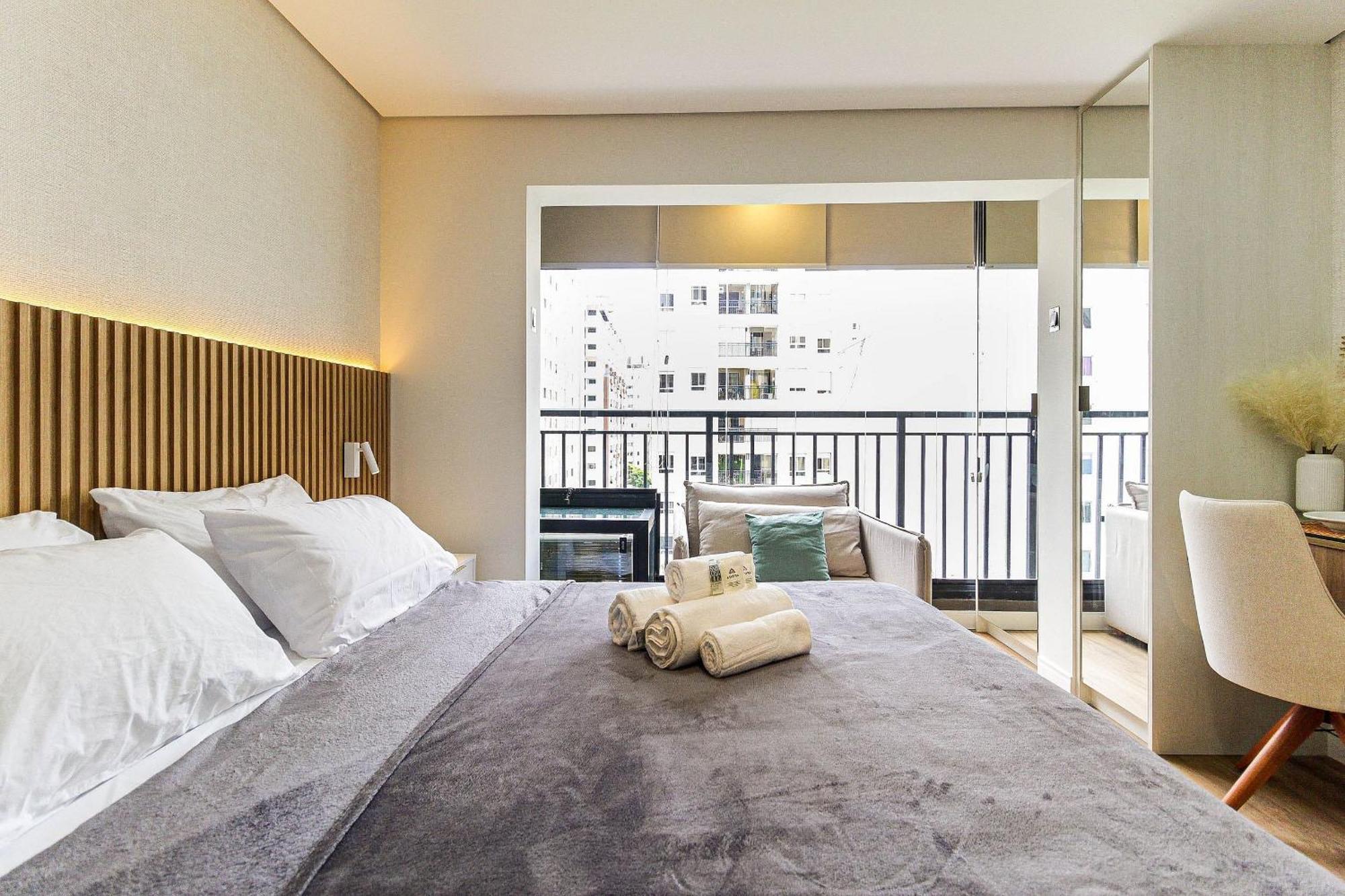Sc603 - Moderno E Confortavel | Perto Do Metro Apartamento