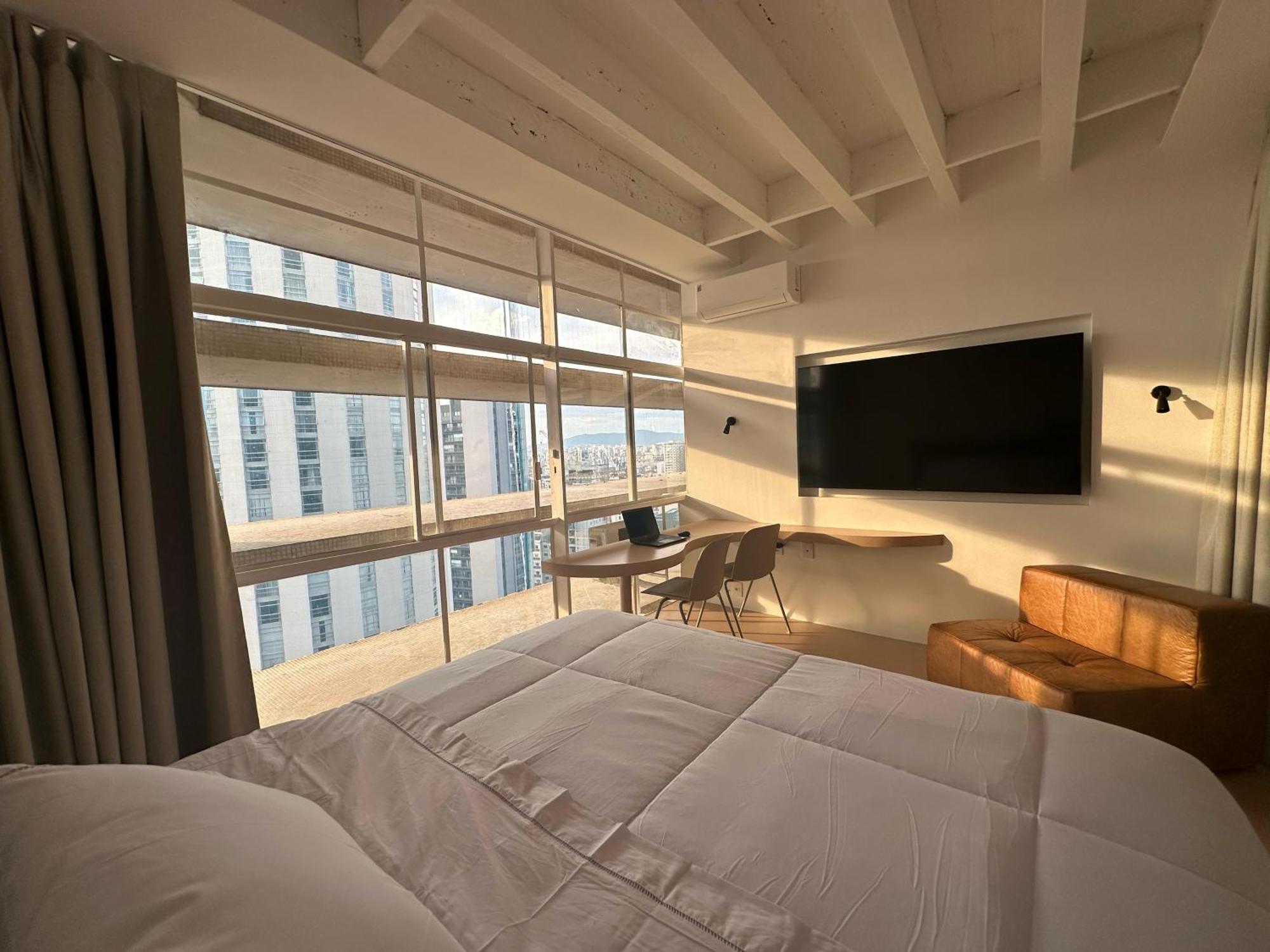 Apartment Copan Incrivel, Totalmente Novo, Andar Alto, Vista E Por-do-sol, Design, Arquitetura, Office, Smart Tv 70