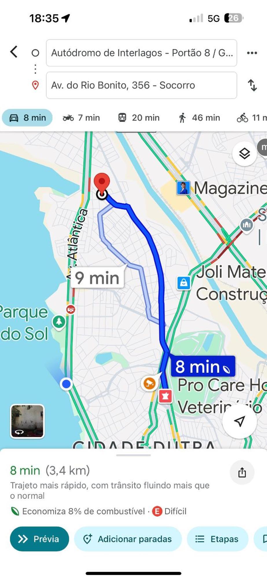 Ate 4 Pessoas, Proximo Ao Autodromo De Interlagos Apartamento