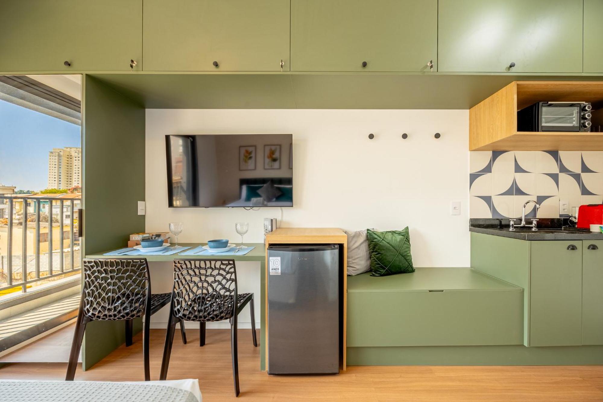 Apartamento Easy Star - Charmoso No Brooklin - Ms01i