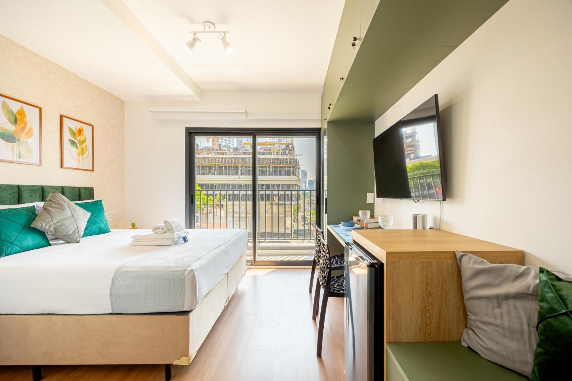Apartamento Easy Star - Charmoso No Brooklin - Ms01i