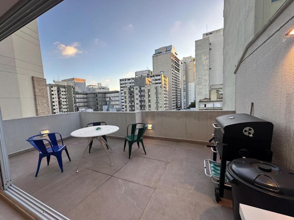Lk906 Apto Com Terraco Privativo E Cozinha Completa