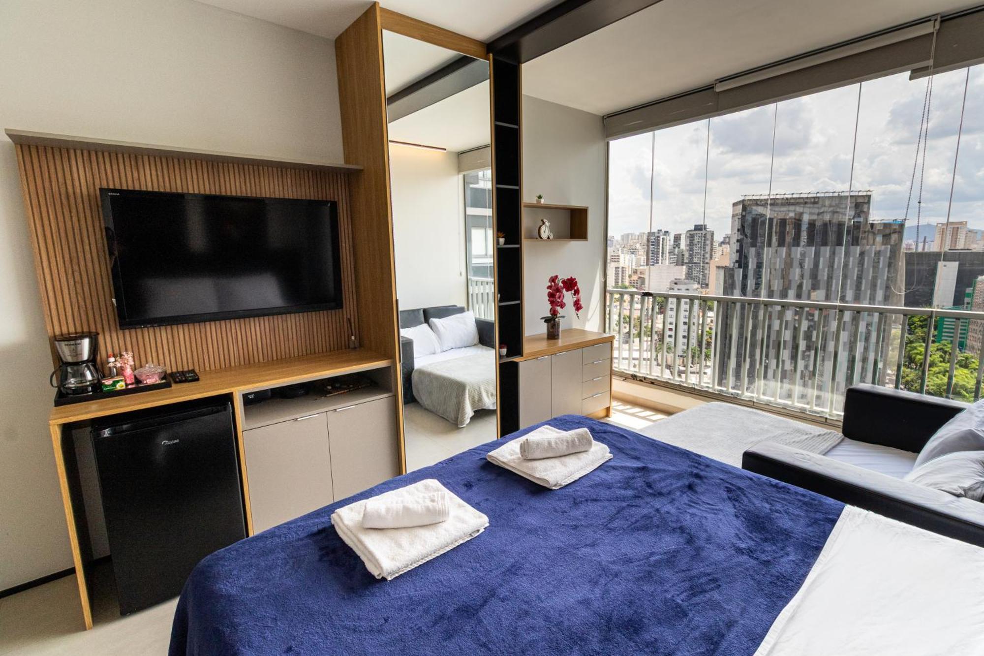 Apartment Com Vista Incrivel Allianz Parque Com Estacionamento *
