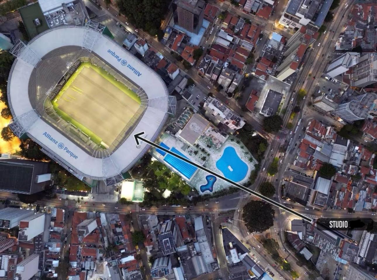 Em Perdizes Proximo Ao Allianz Com Wi-fi 500mb, Garagem E Piscina No Rooftop Apartment Sao Paulo