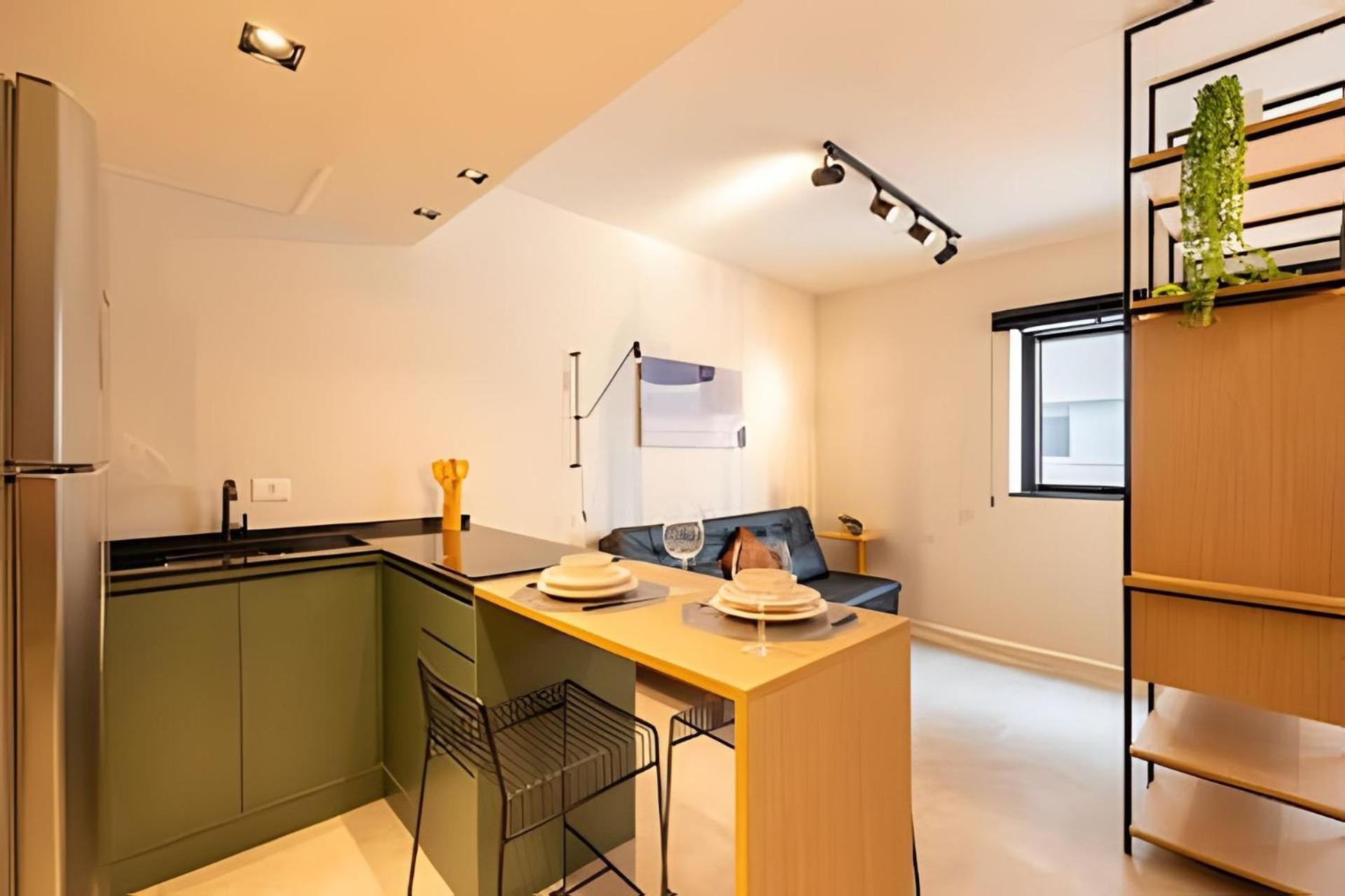 Apartamento Easy Star - Lindo Flat No Coracao Do Jardins - Rv01i