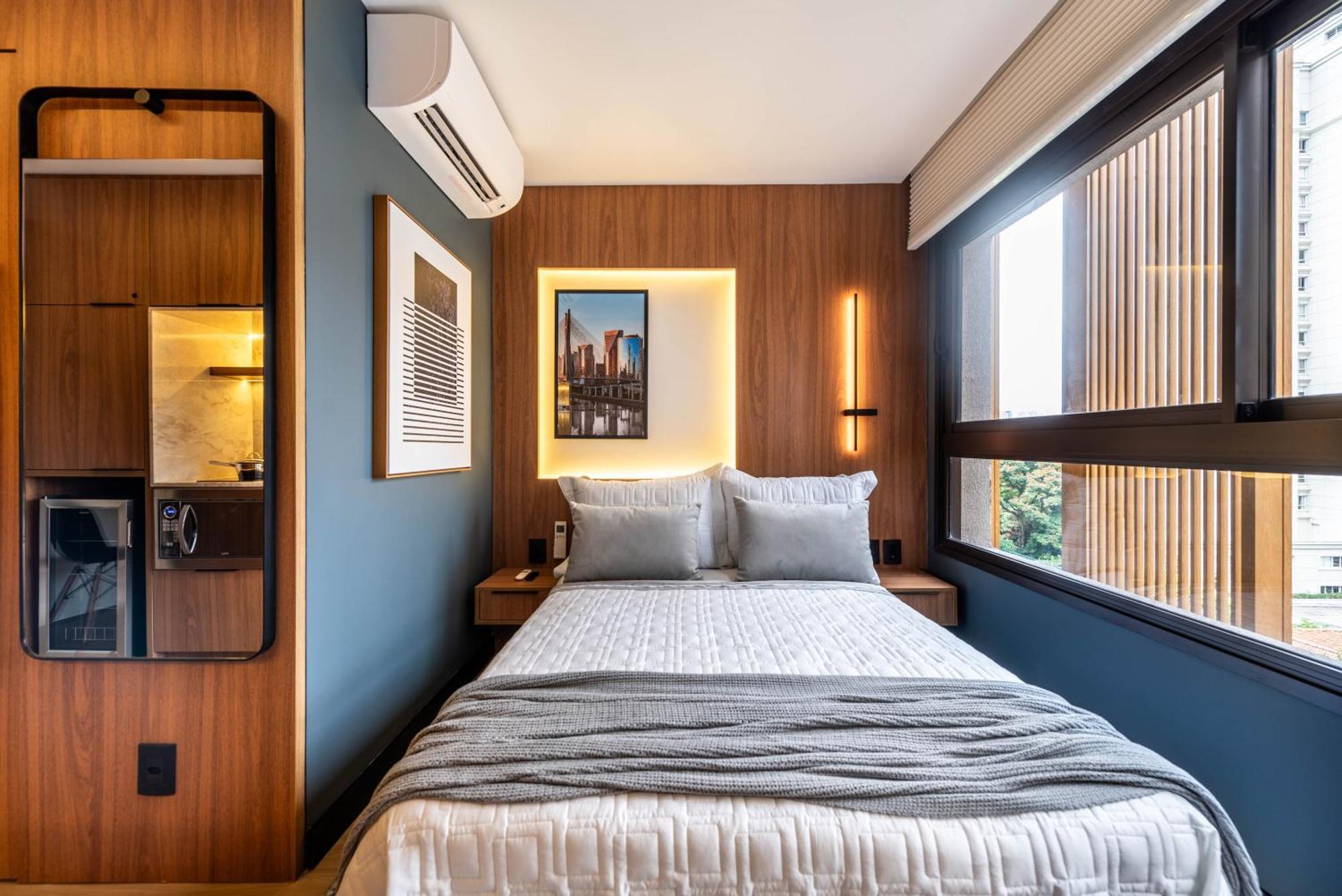 Apartamento Elegancia Em Moema - Com Vista E Design - M1 *