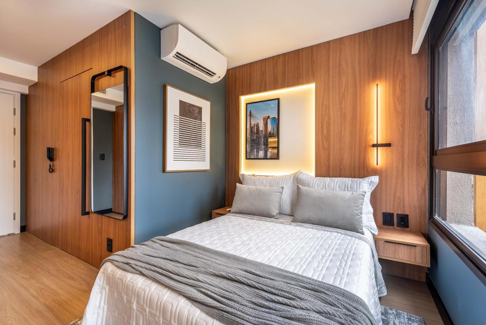 Apartamento Elegancia Em Moema - Com Vista E Design - M1 *