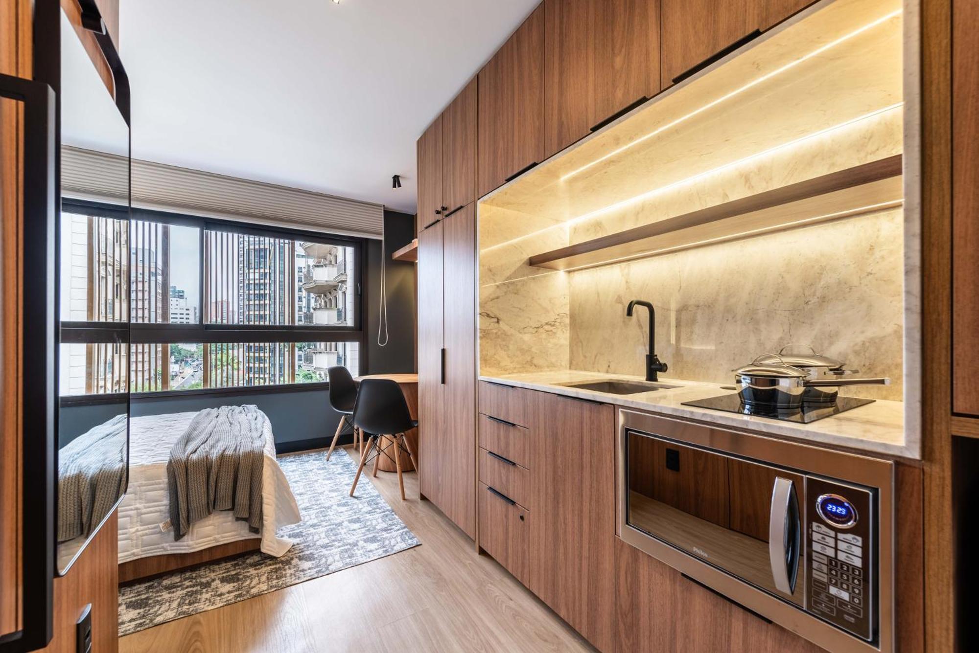 Apartamento Elegancia Em Moema - Com Vista E Design - M1