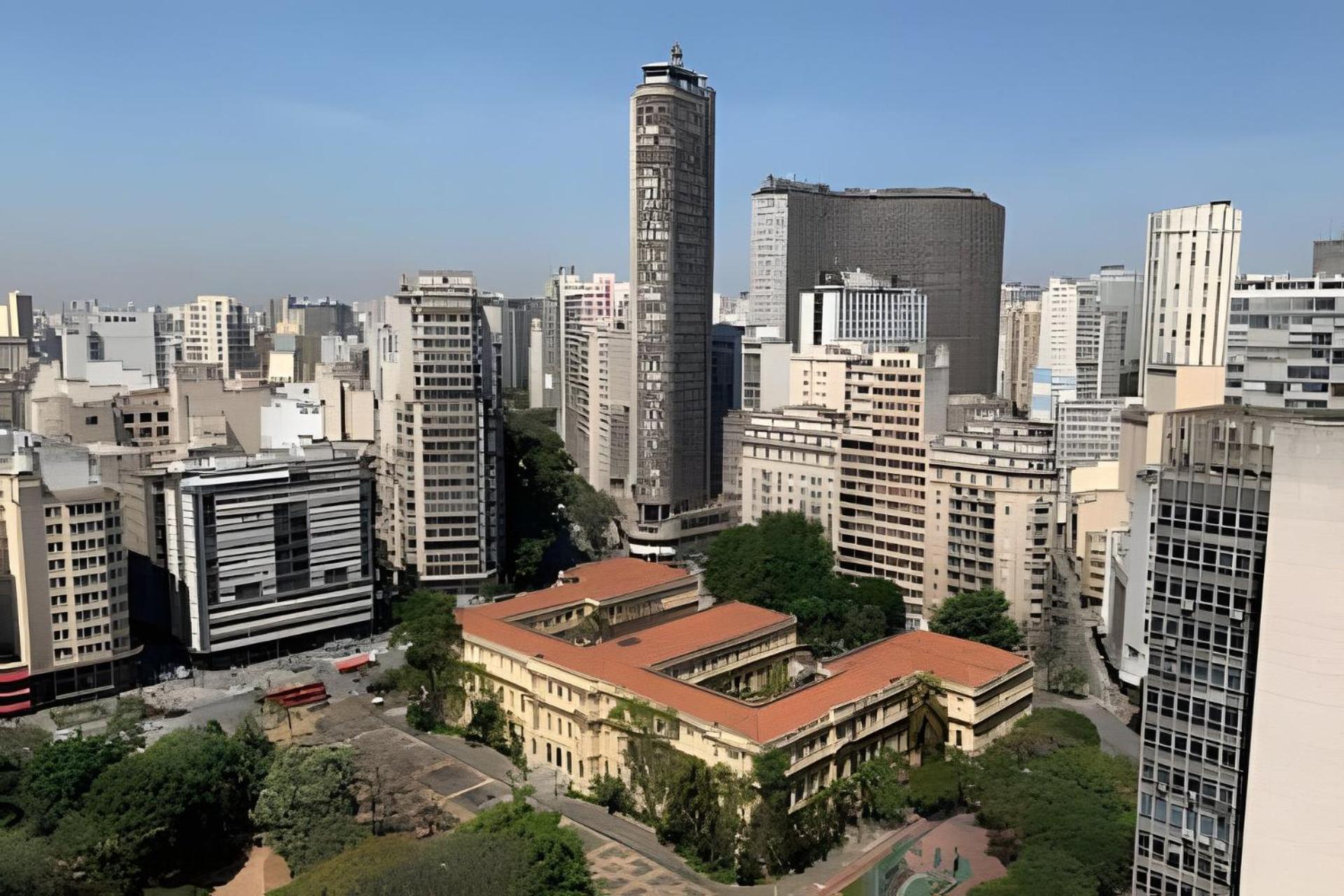 Apartment 40 M2 / Praca Da Republica / Sp 1918 Sao Paulo