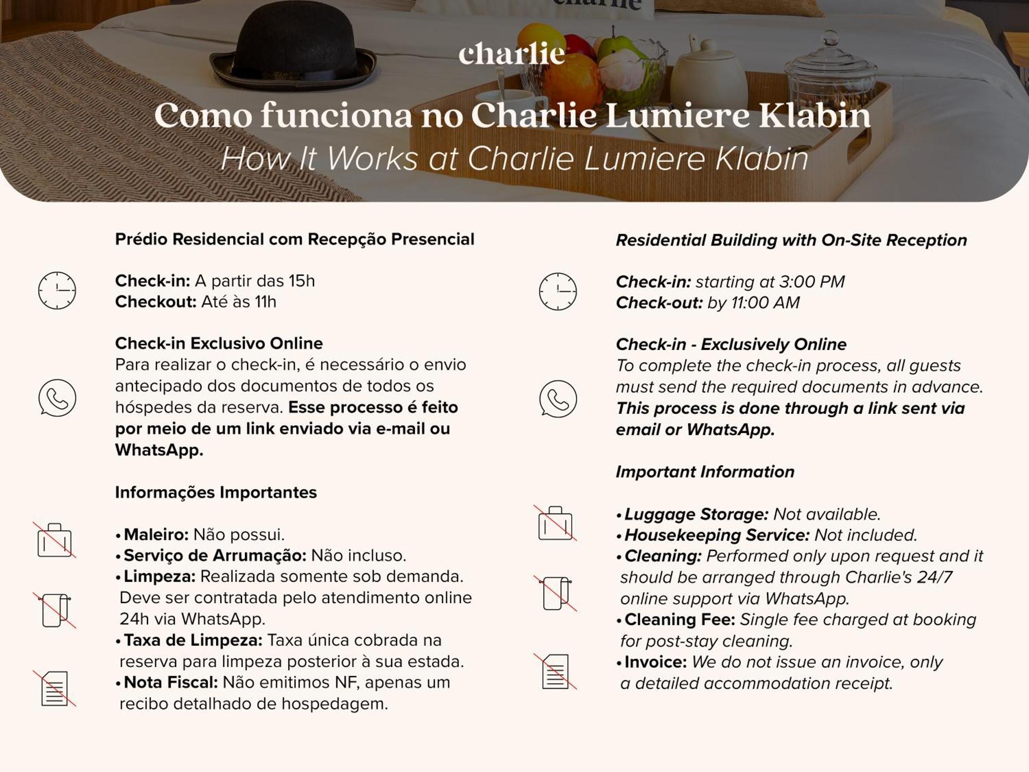 Charlie Lumiere Klabin Apartamento *