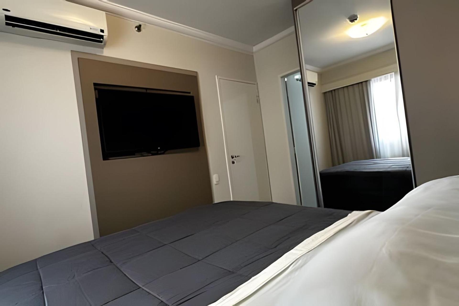Apartamento Flat Em Moema - Limpeza Diaria & Estacionamento São Paulo