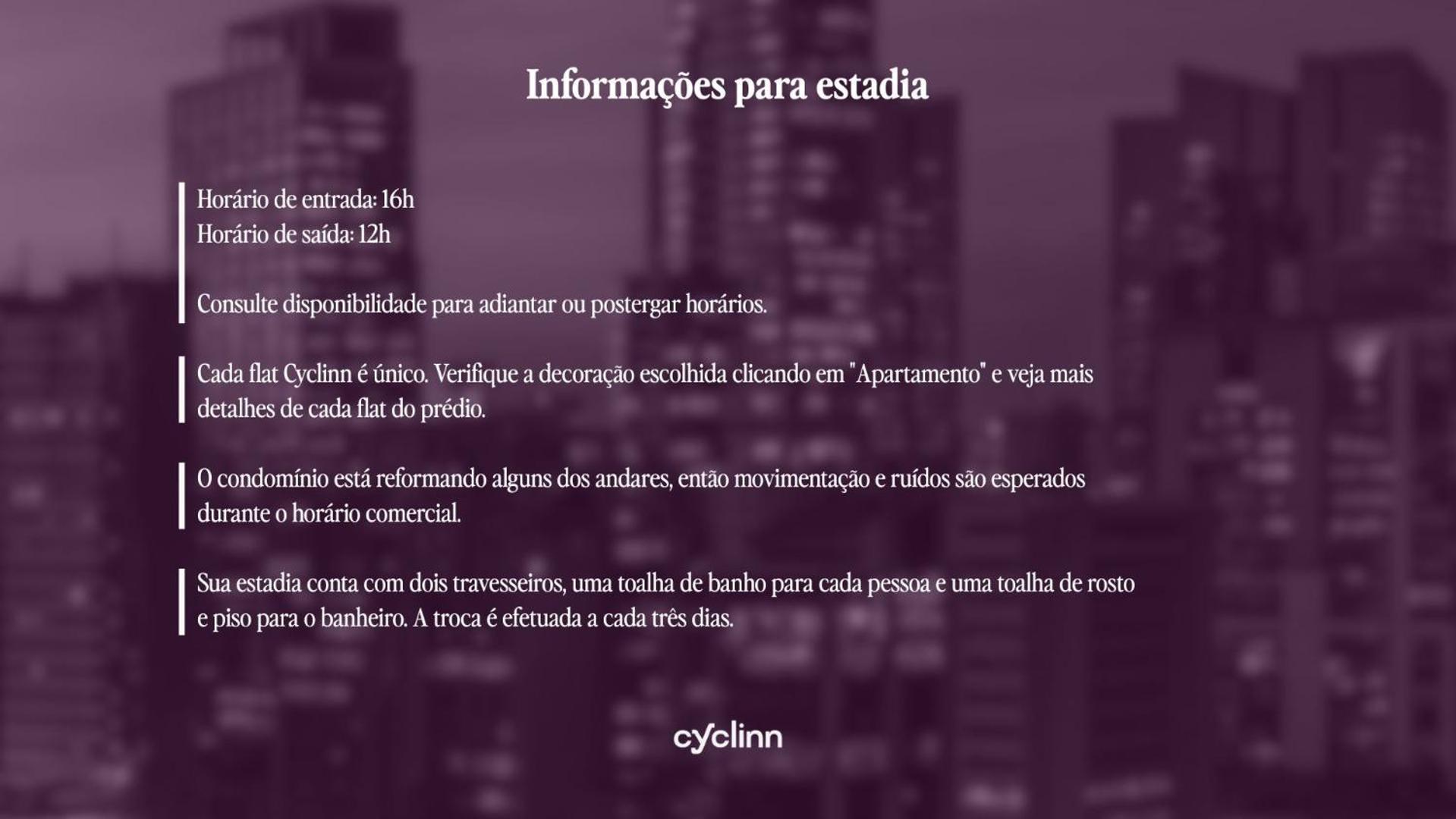 Cyclinn Faria Lima Pinheiros Apartment *