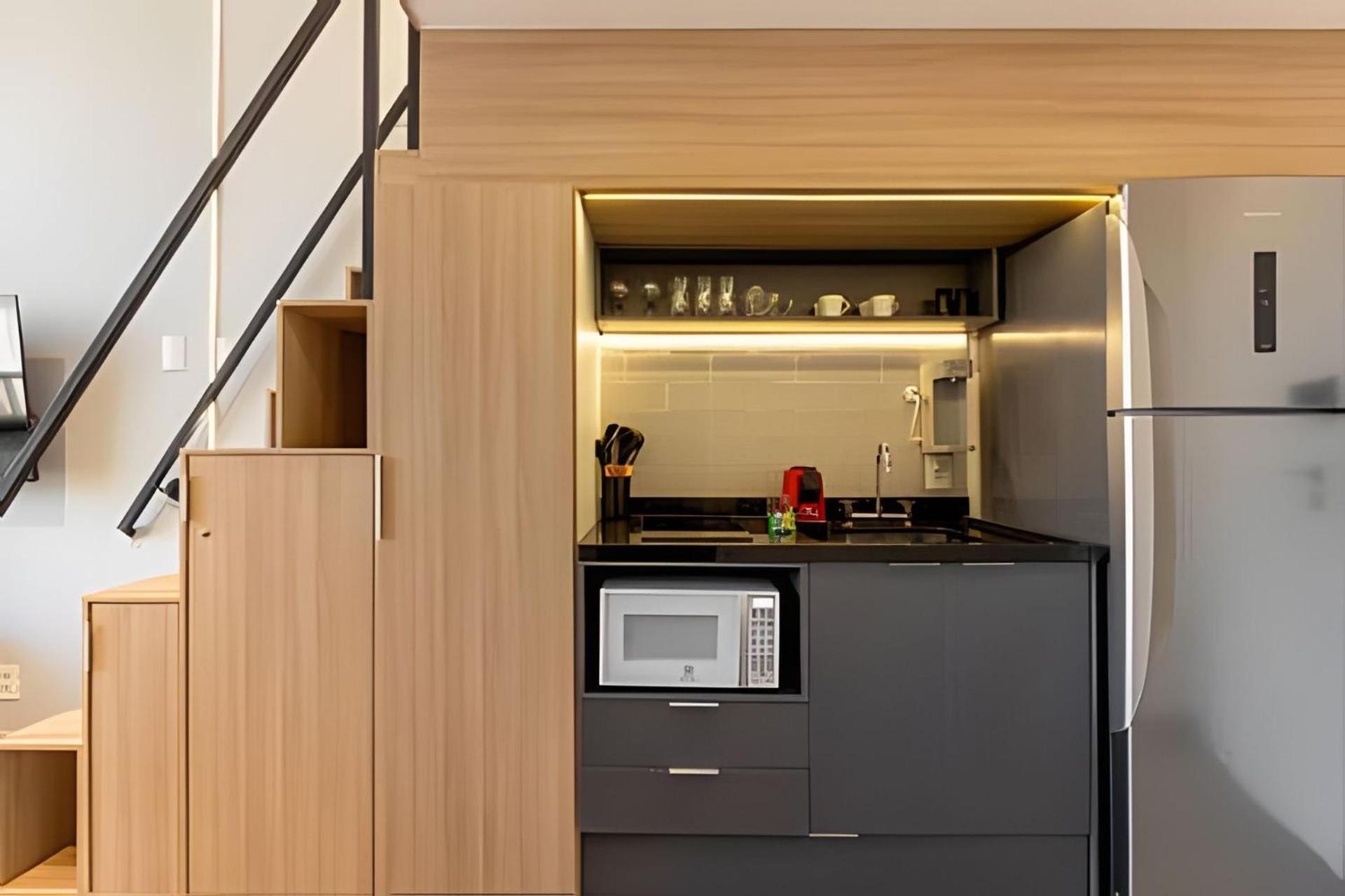 Easy Star - Adoravel Com Mezanino No Brooklin - Vx01i Apartamento