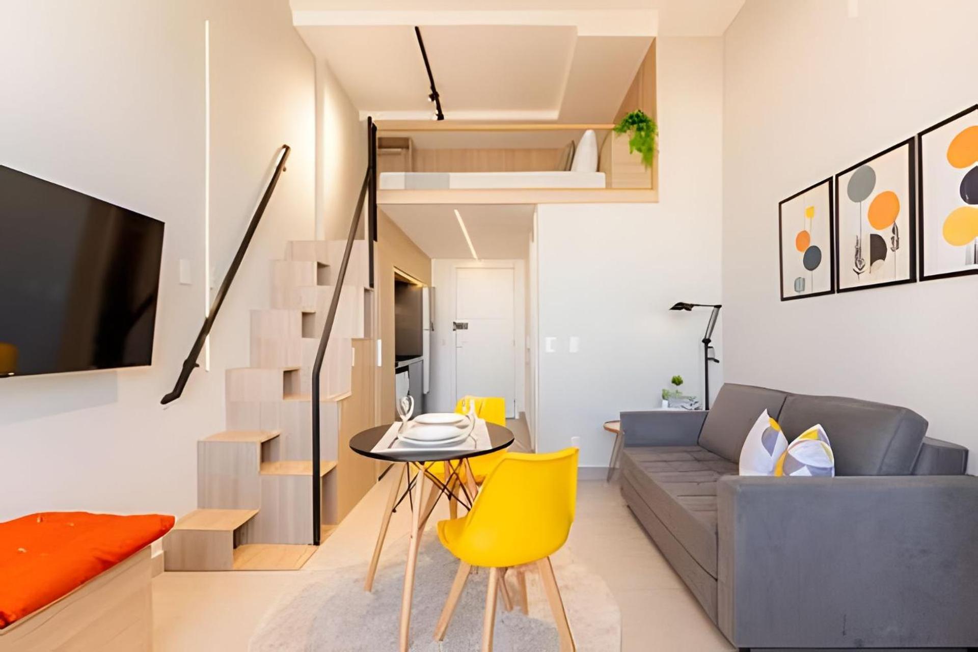 Easy Star - Adoravel Com Mezanino No Brooklin - Vx01i Apartamento São Paulo