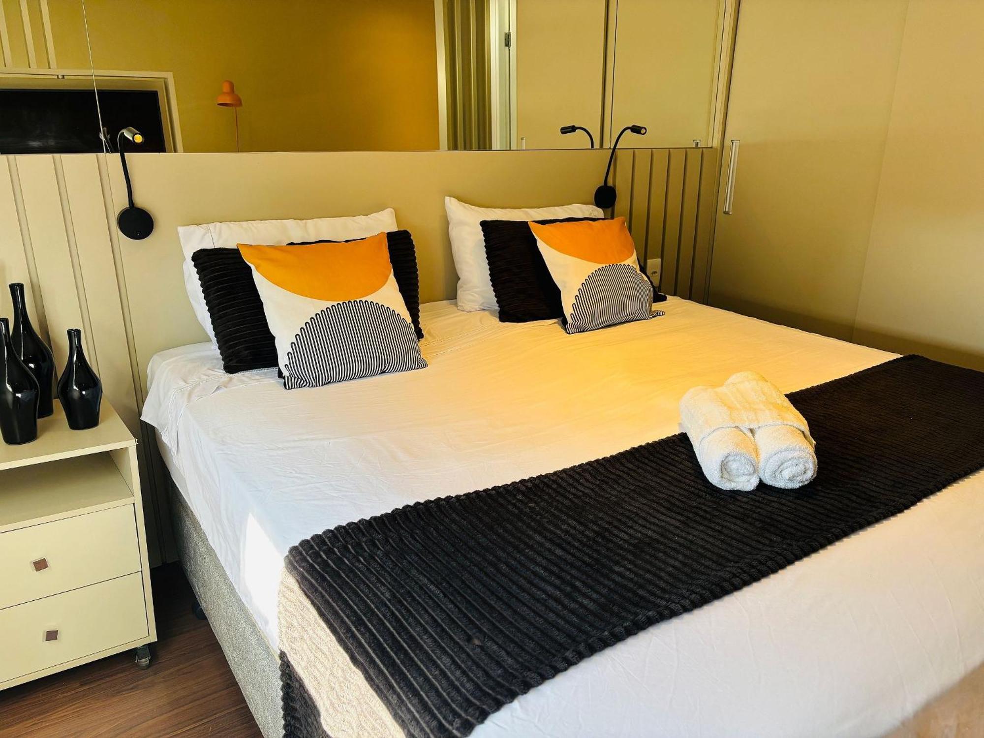 Morada Deluxe Olimpia - Flat Em Moderno Em Bairro Nobre