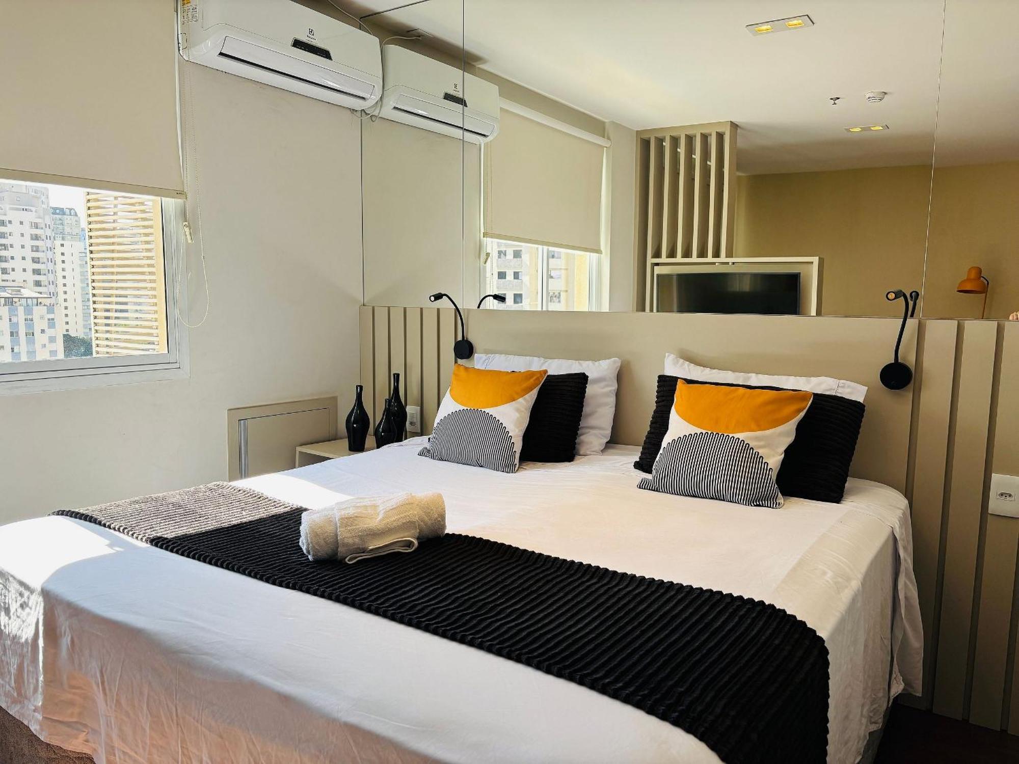 Morada Deluxe Olimpia - Flat Em Moderno Em Bairro Nobre
