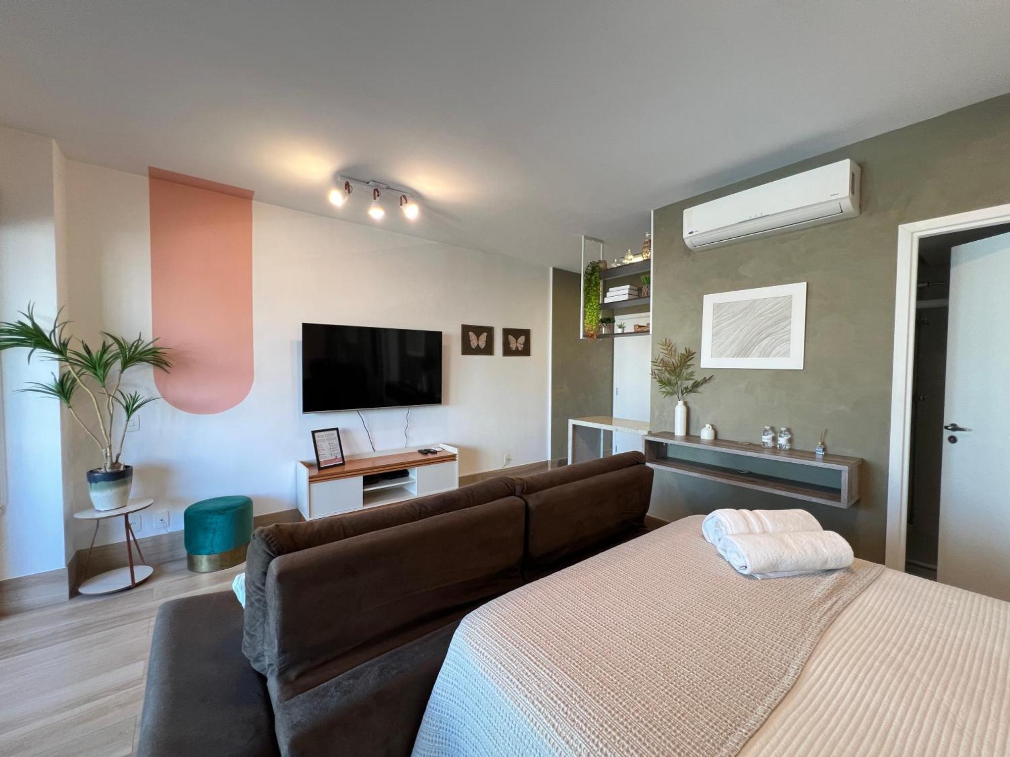 Acropole Habitarte - Studio Novo, Cool E Silencioso - Piscina E Ar No Brooklin