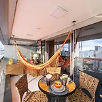 Edificio Setin Republica Downtown - Apto Charmoso Para 4 Pessoas Com Piscina E Academia By Okaeri Home Apartments