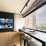 Studio Moderno Com Garagem - Vista Incrivel - Prox Consulado E Av Paulista