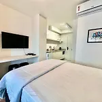 Studio Com Coworking, Piscina E Vista Da Cidade