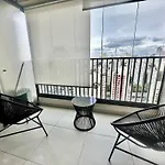 Studio Com Coworking, Piscina E Vista Da Cidade