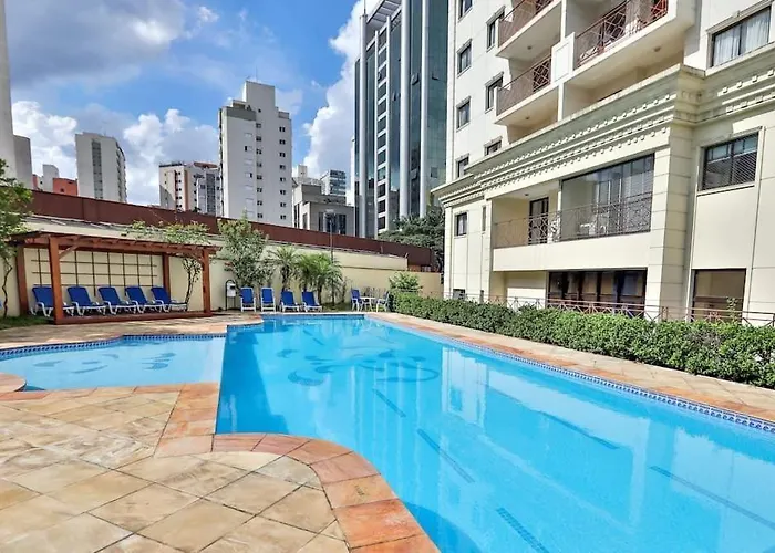 Long Stay Alvorada 1009 aparthotel 2 dorms Vila Olímpia
