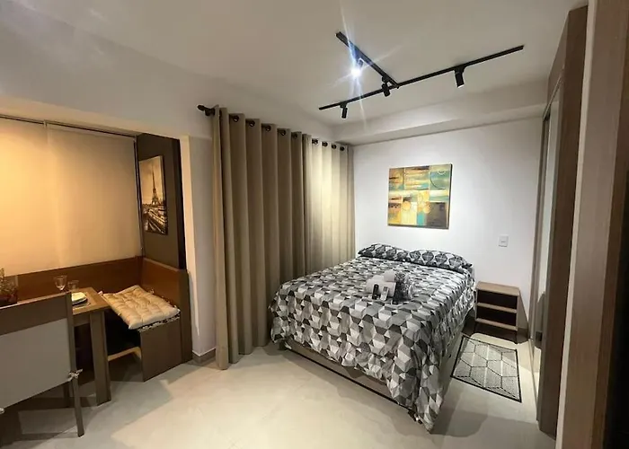 Lindo Studio Completo No Brooklin/100M Metro Lilas