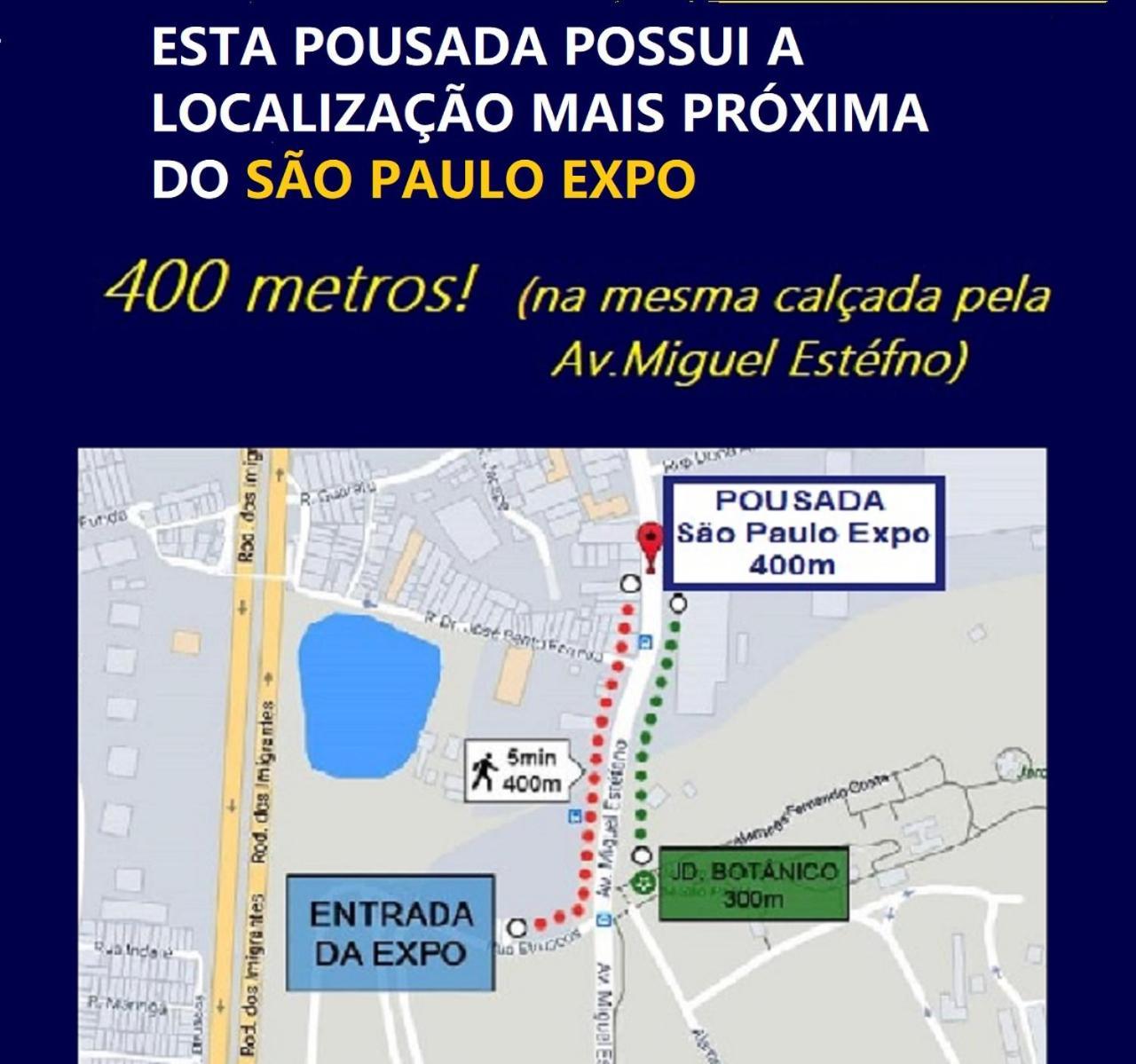 Cama & Cafe Expo Ha 400metros São Paulo