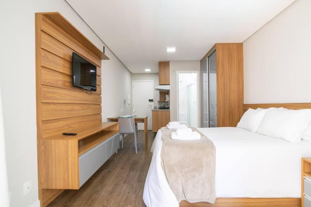 Apartment Bhomy Bela Vista Moderno Com Varanda Bs37