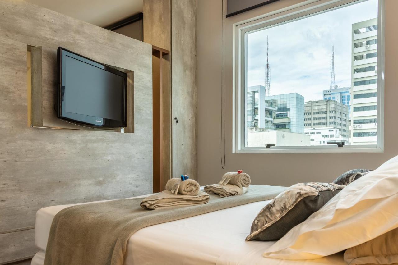 Apartamento 806 - Rentaqui - Flat Bela Cintra Elegance - Consolacao