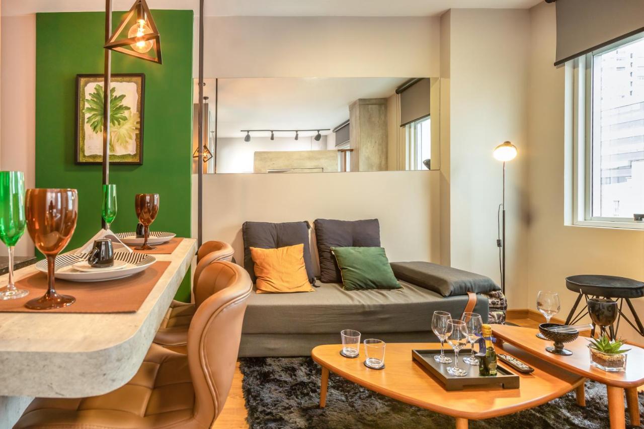 Apartamento 806 - Rentaqui - Flat Bela Cintra Elegance - Consolacao
