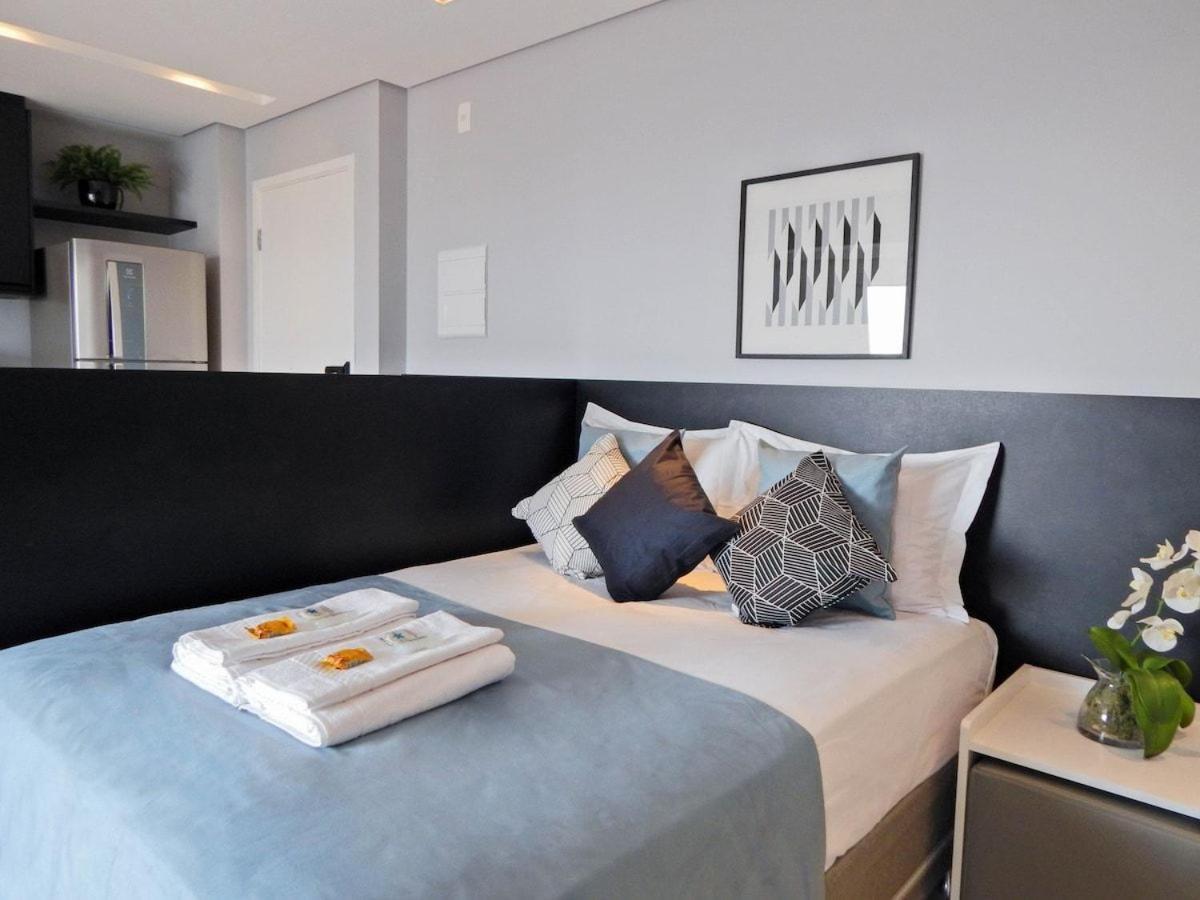 Apartamento Easy Star - Vista Incrivel Ao Lado De Cgh Com Piscina Aquecida - Ts01g *