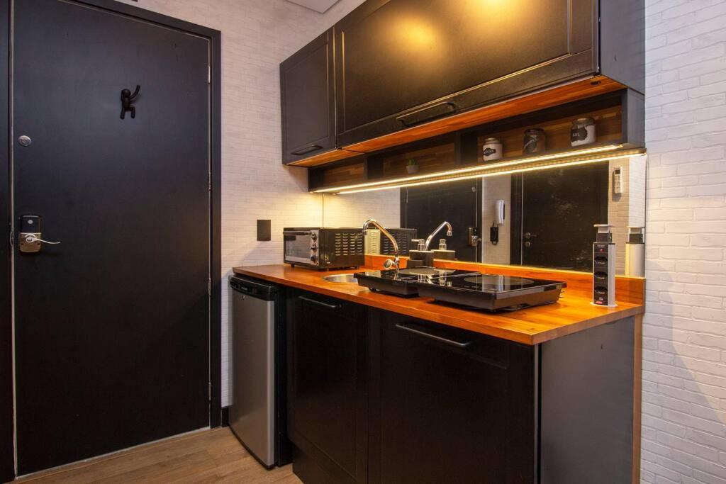 Bhomy Paulista Com Varanda Na Rua Augusta Au101 Apartamento *