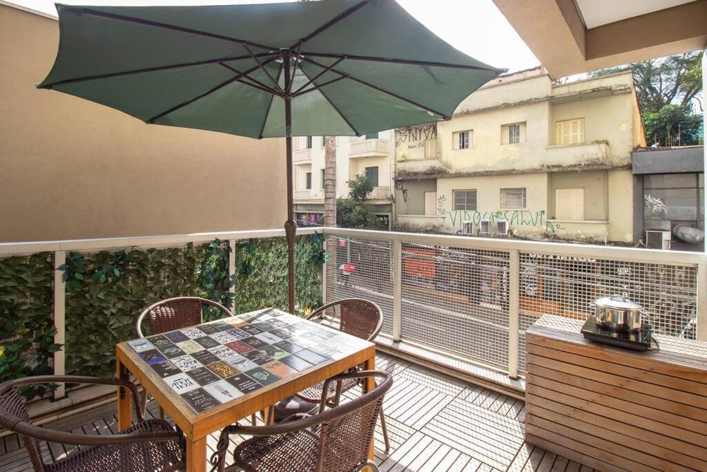 Bhomy Paulista Com Varanda Na Rua Augusta Au101 Apartamento São Paulo
