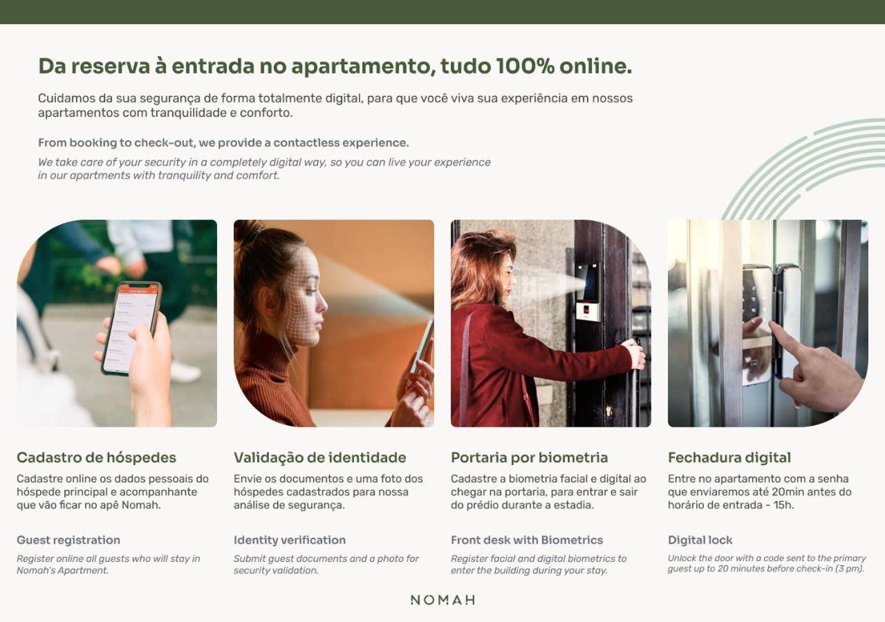 Apartamento Nomah - Aptos Por Temporada Na Vila Madalena *