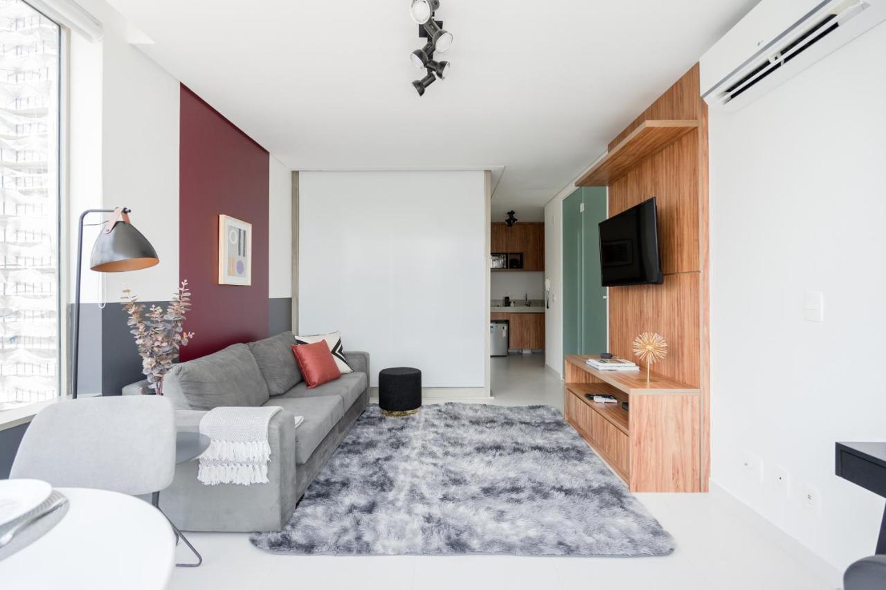 Ap Com Academia, Piscina E Sauna No Predio, Proximo A Faria Lima - Vila Olimpia Apartamento
