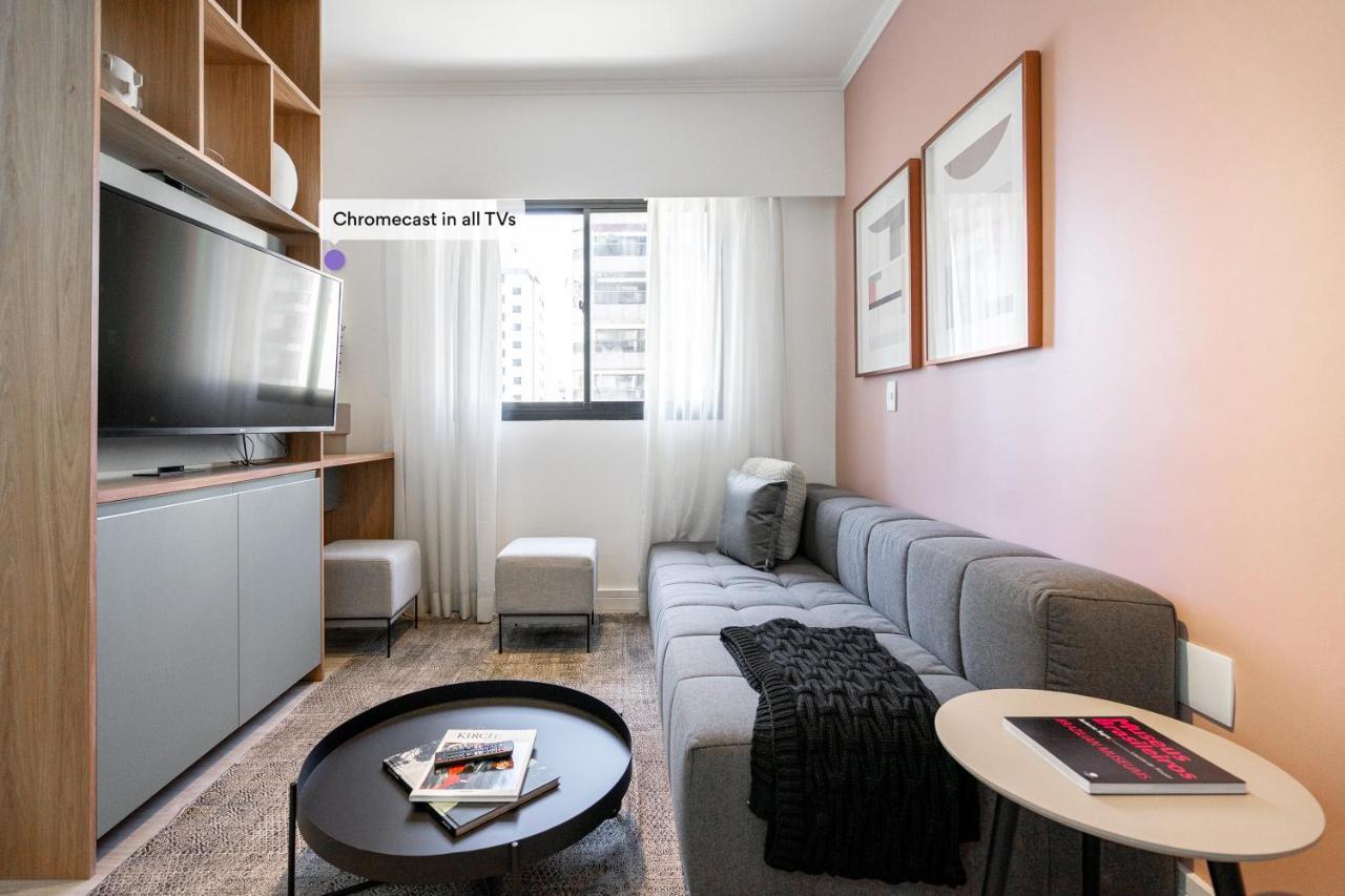 Apto Moderno Com Varanda E Vaga - Itaim Bibi Apartment *