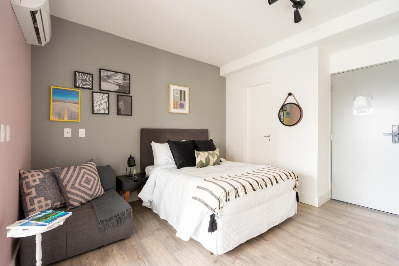 Apartamento Studio Com Garagem, Academia E Piscina No Predio - Vila Olimpia *