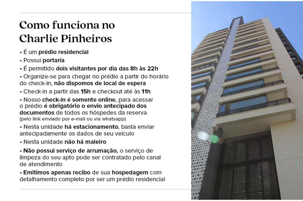 Apartamento Charlie Cobogo Pinheiros *