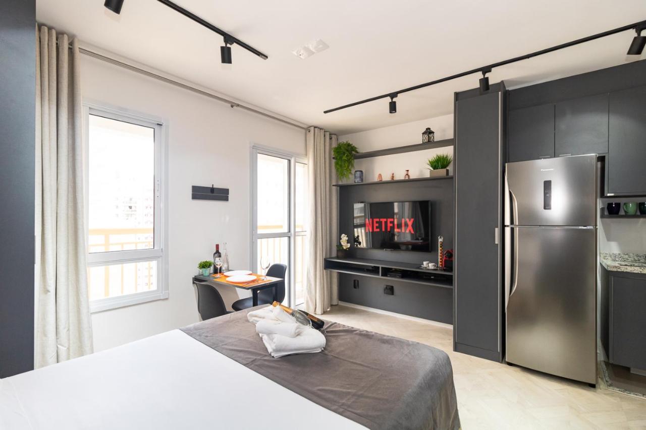 Apartamento Estudio Moderno Em Pinheiros Com Ac E Rooftop São Paulo