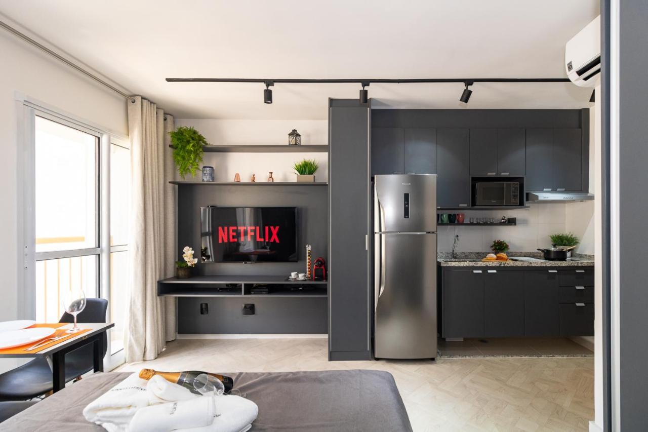 Estudio Moderno Em Pinheiros Com Ac E Rooftop Apartamento *