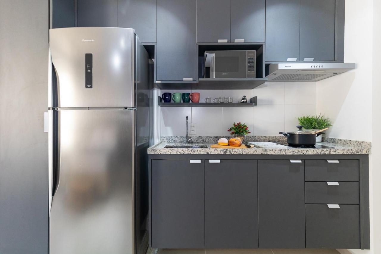 Estudio Moderno Em Pinheiros Com Ac E Rooftop Apartamento São Paulo
