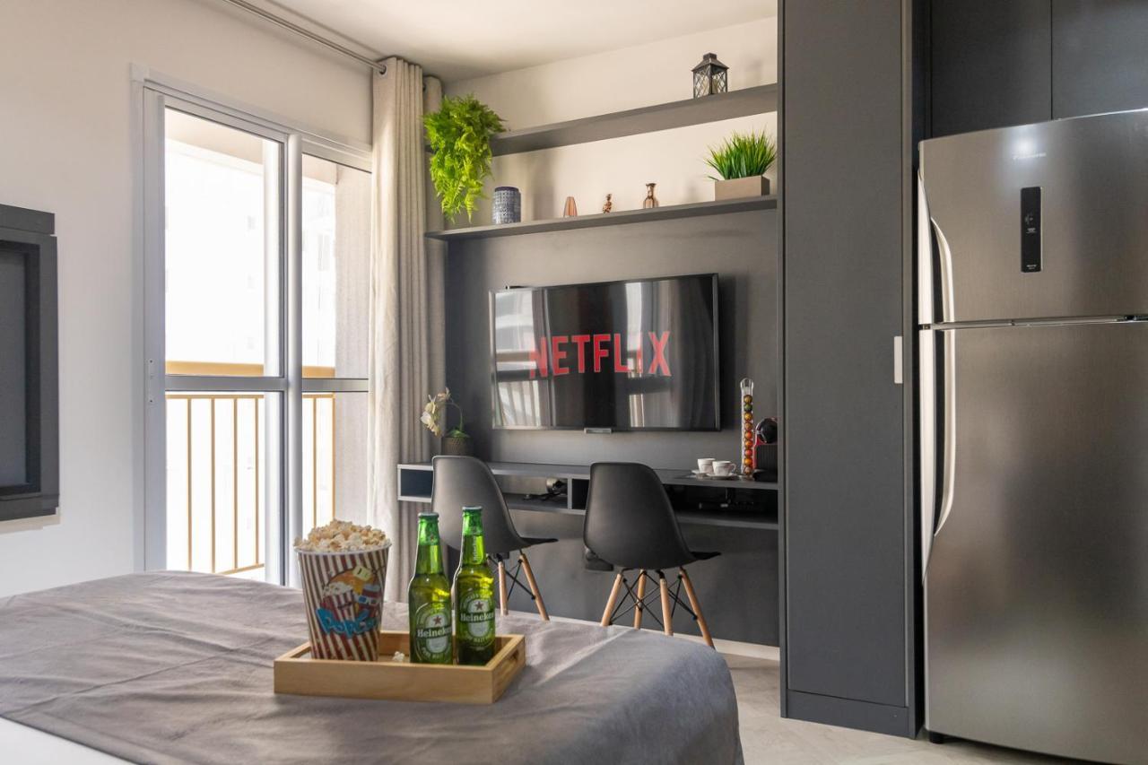 Apartamento Estudio Moderno Em Pinheiros Com Ac E Rooftop São Paulo